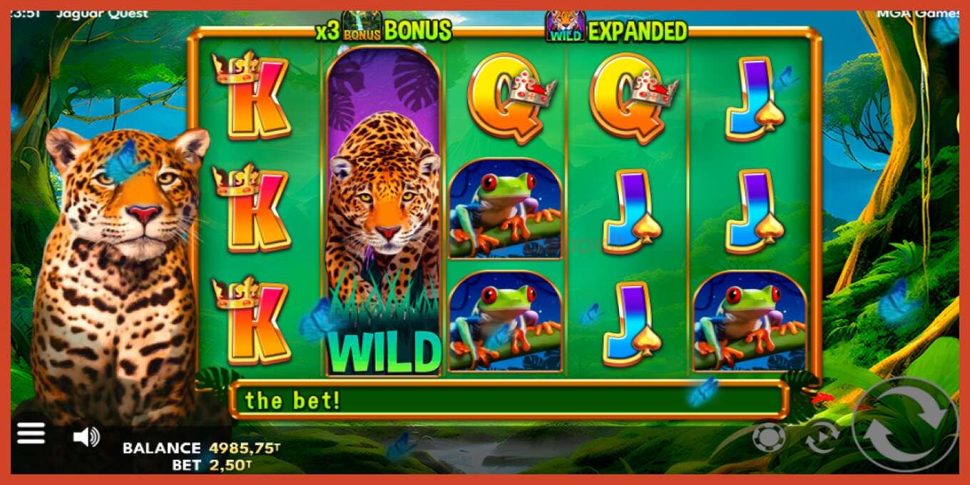 Schermafbeelding van slot: Jaguar Quest geen aanbetaling, nummer - 3