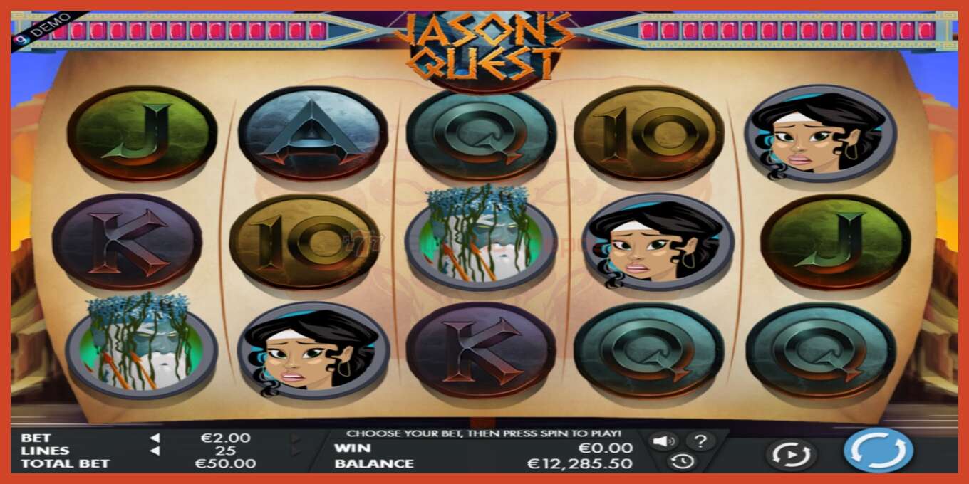 Slot screenshot: Jason’s Quest no deposit, number - 2