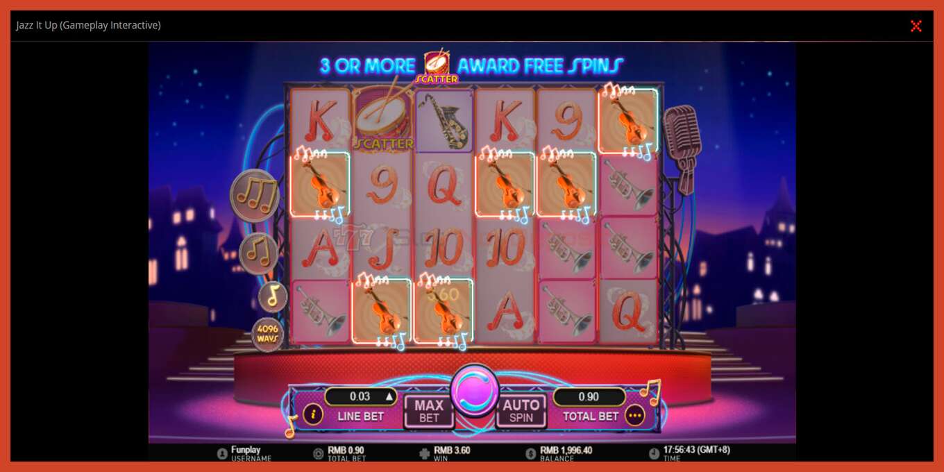 Slot screenshot: Jazz It Up no deposit, number - 5