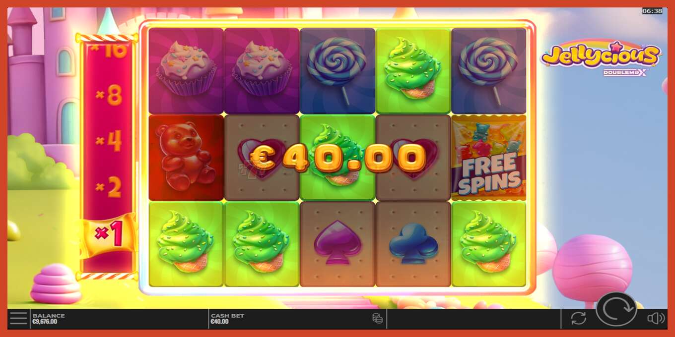 Slot screenshot: Jellycious DoubleMax bez depozita, broj - 1