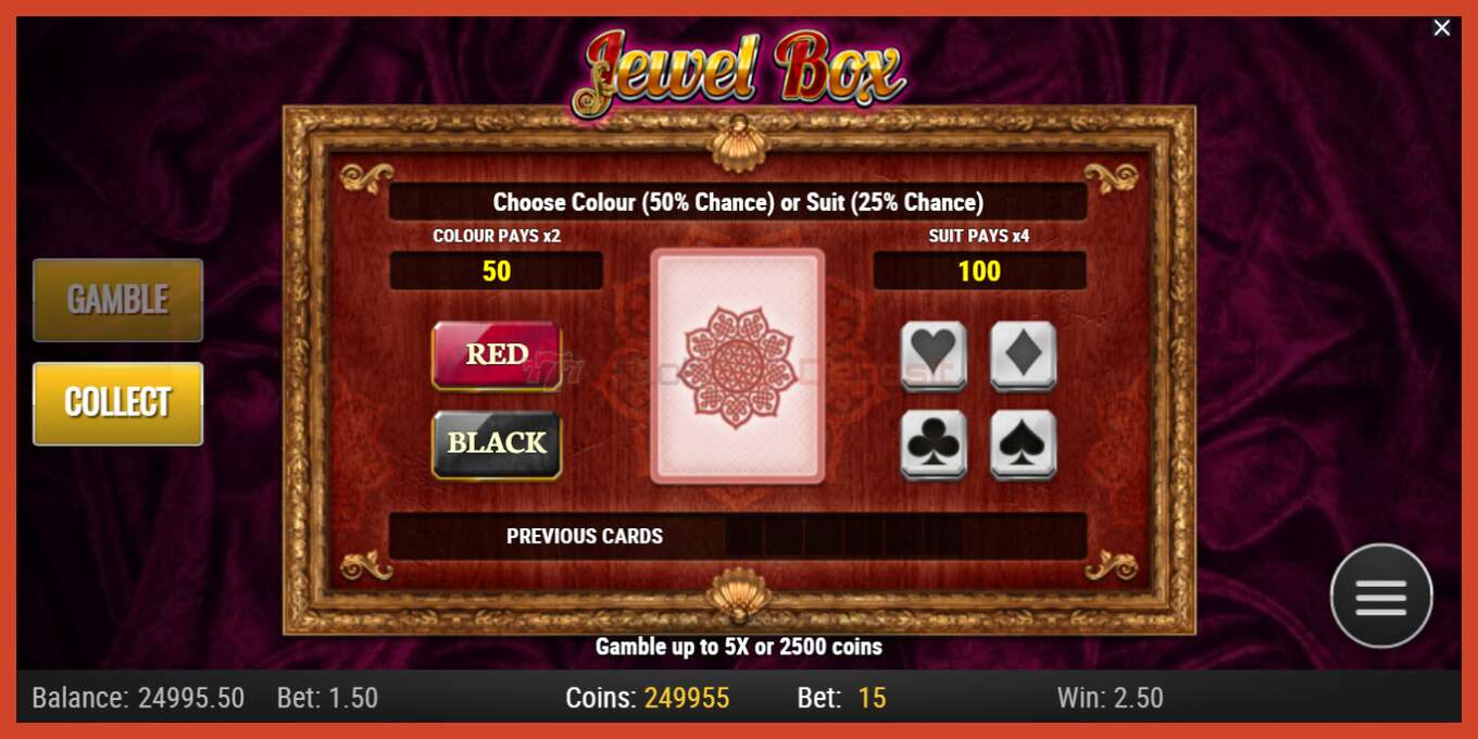 Slot screenshot: Jewel Box no deposit, number - 4