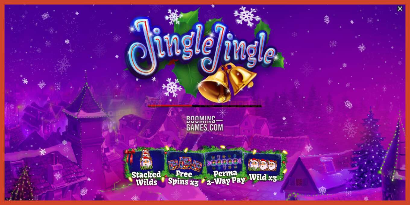 Slot screenshot: Jingle Jingle no deposit, number - 1