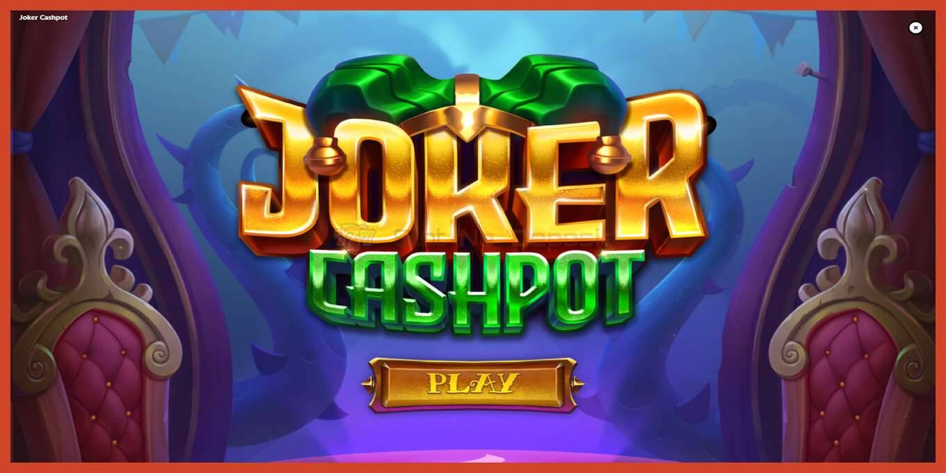 স্লট স্ক্রিনশট: Joker Cashpot কোন আমানত, সংখ্যা - 1