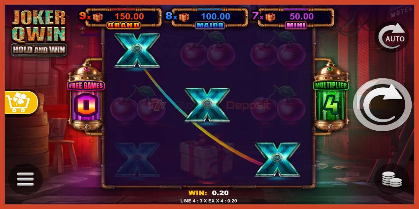 Slot screenshot: Joker Qwin - Hold and Win no deposit, number - 4