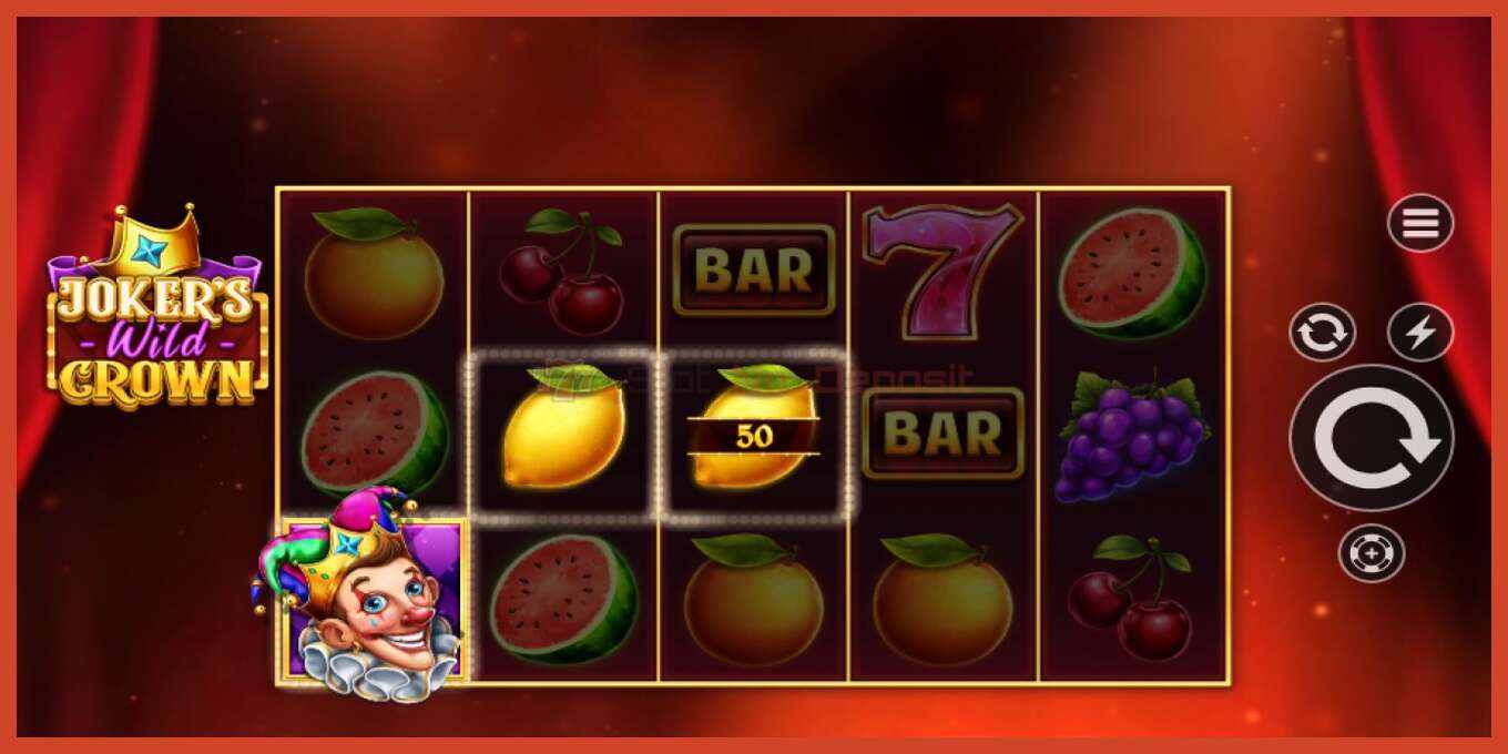 Slot screenshot: Jokers Wild Crown bez depozita, broj - 3