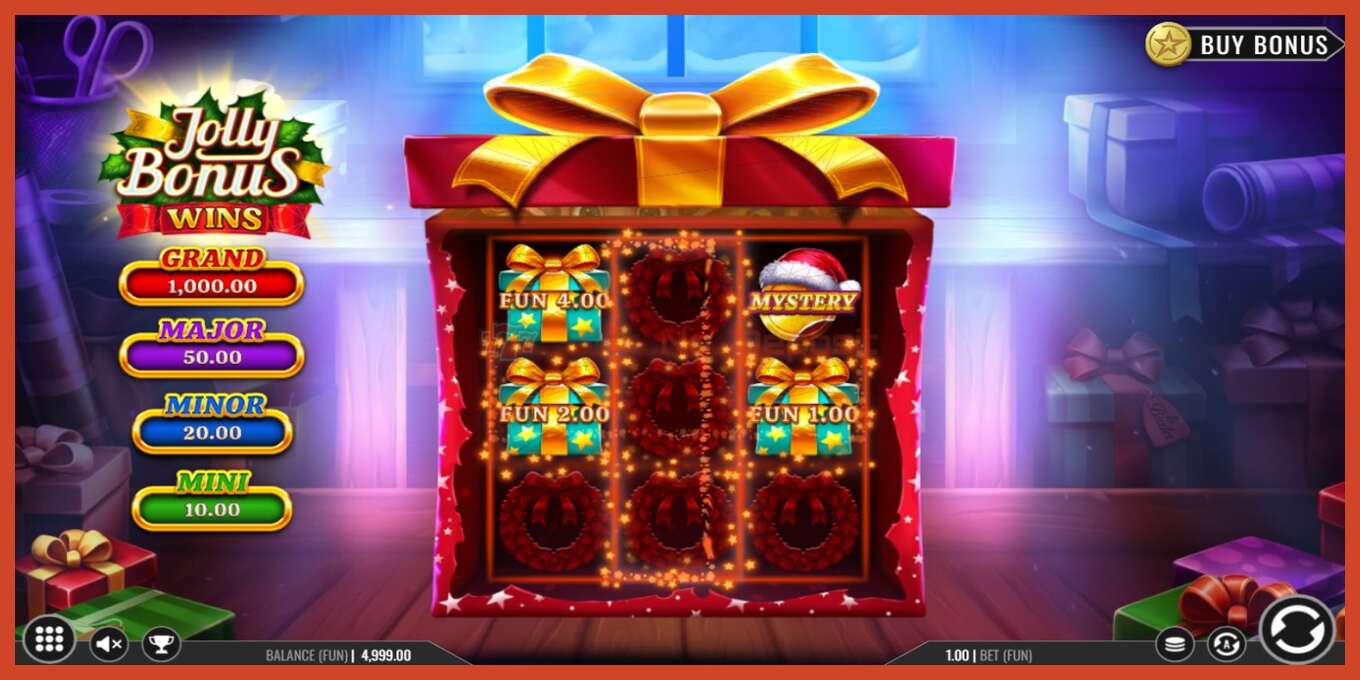 Slot screenshot: Jolly Bonus Wins no deposit, number - 2