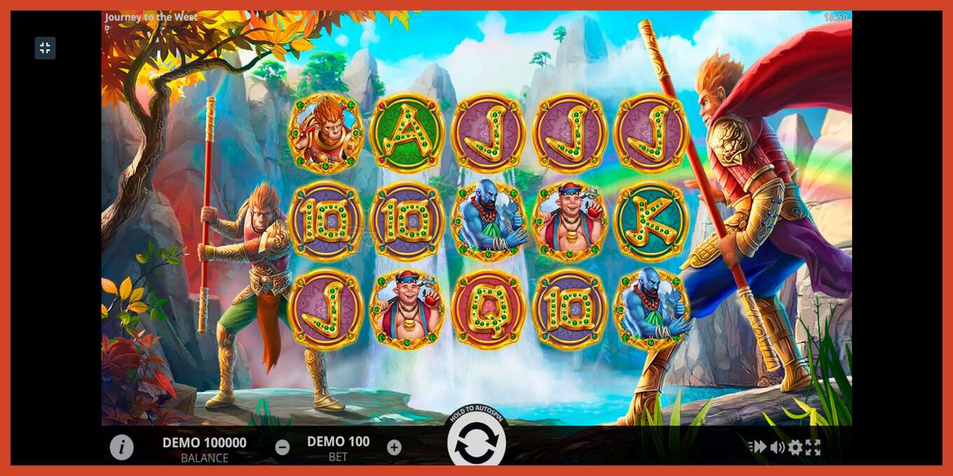 Slot screenshot: Journey To The West no deposit, number - 1