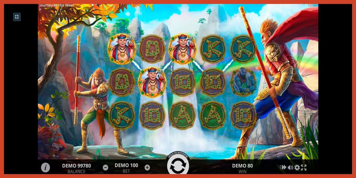 Slot screenshot: Journey To The West no deposit, number - 6