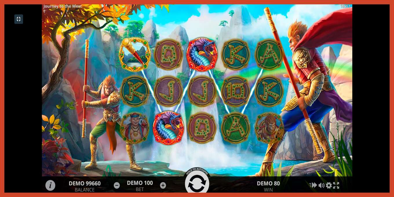 Slot screenshot: Journey To The West no deposit, number - 7