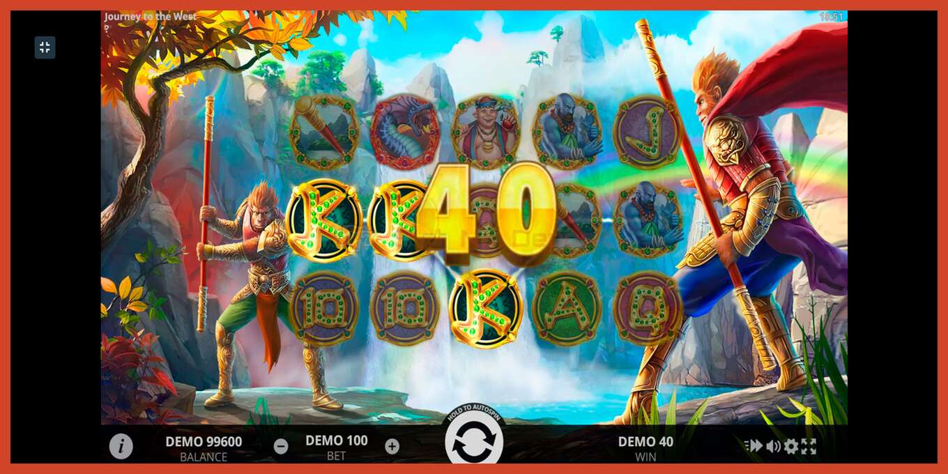 Slot screenshot: Journey To The West no deposit, number - 8