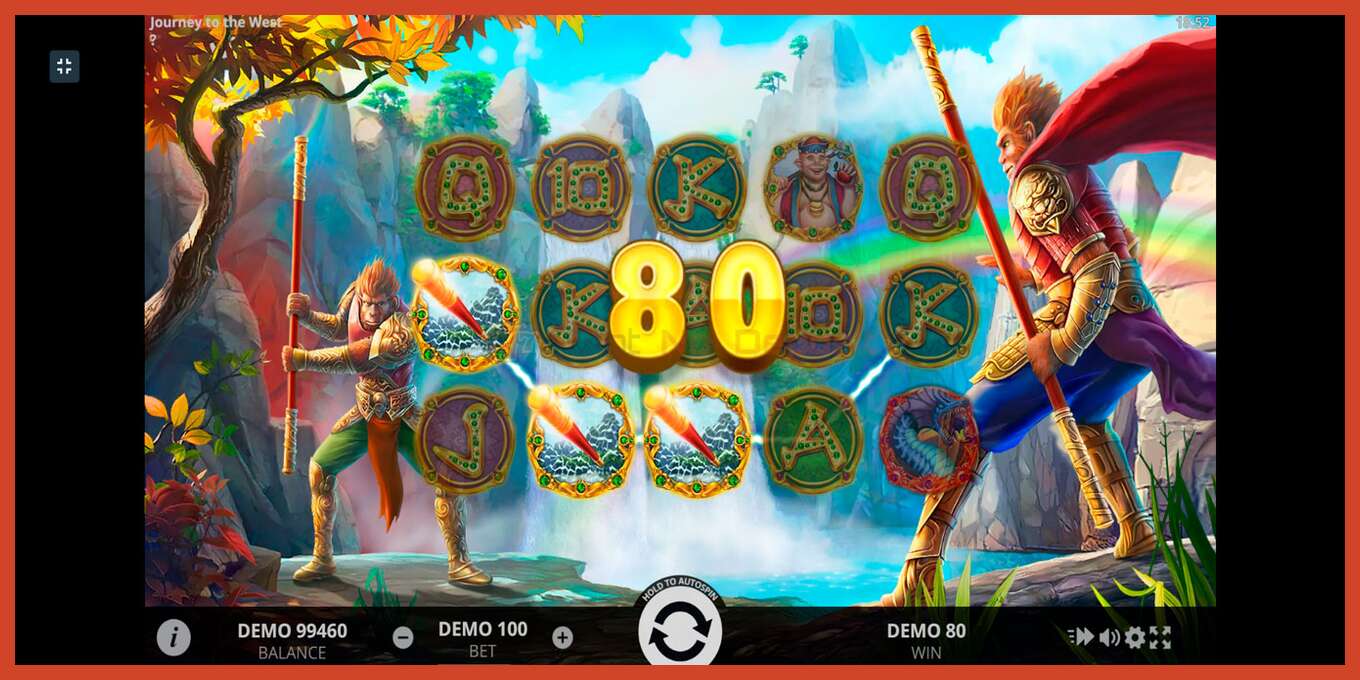 Slot screenshot: Journey To The West no deposit, number - 9