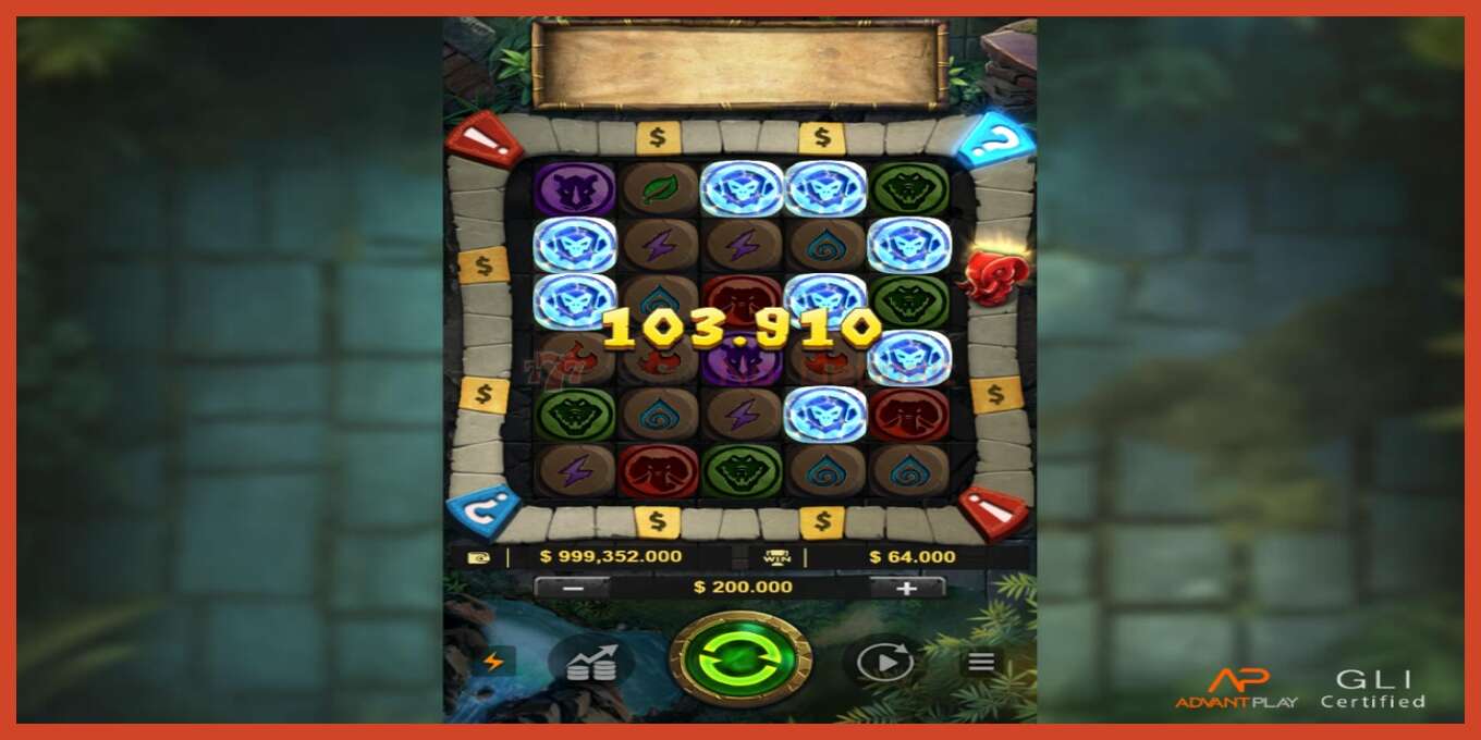 Slot screenshot: Jumanji Bonanza no deposit, number - 2