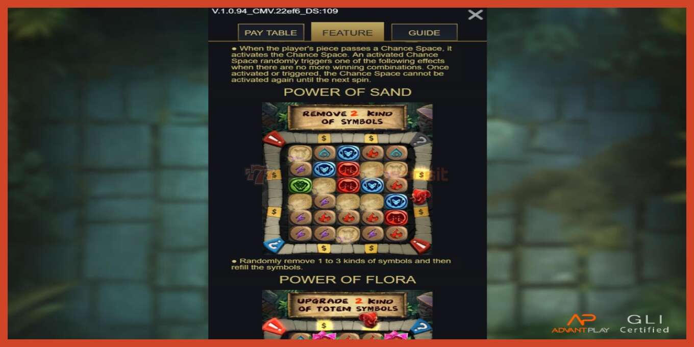 Slot screenshot: Jumanji Bonanza no deposit, number - 6