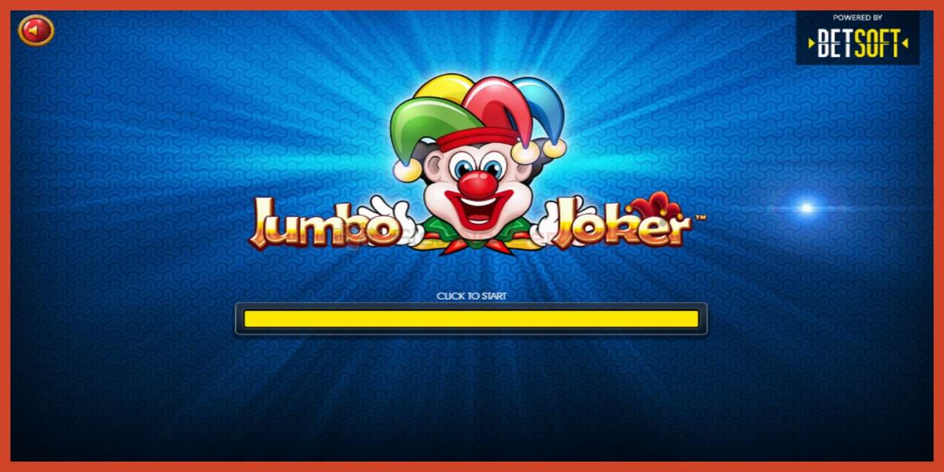 Slot screenshot: Jumbo Joker bez depozita, broj - 1