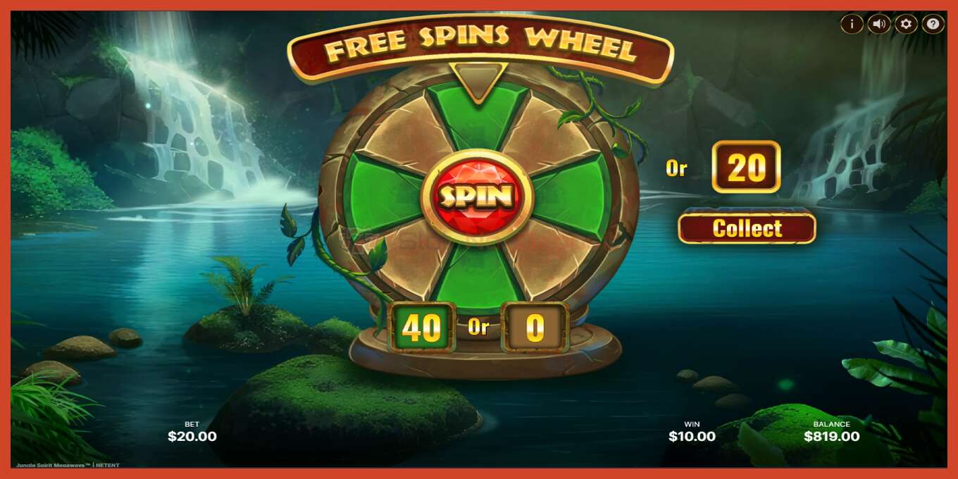 Tangkapan layar slot: Jungle Spirit Megaways tidak ada setoran, nomor - 5