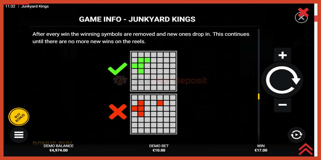 Slot screenshot: Junkyard Kings no deposit, number - 7