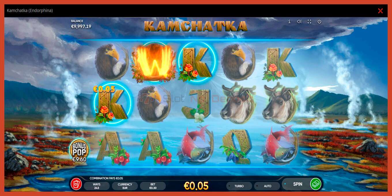 Slot screenshot: Kamchatka no deposit, number - 2