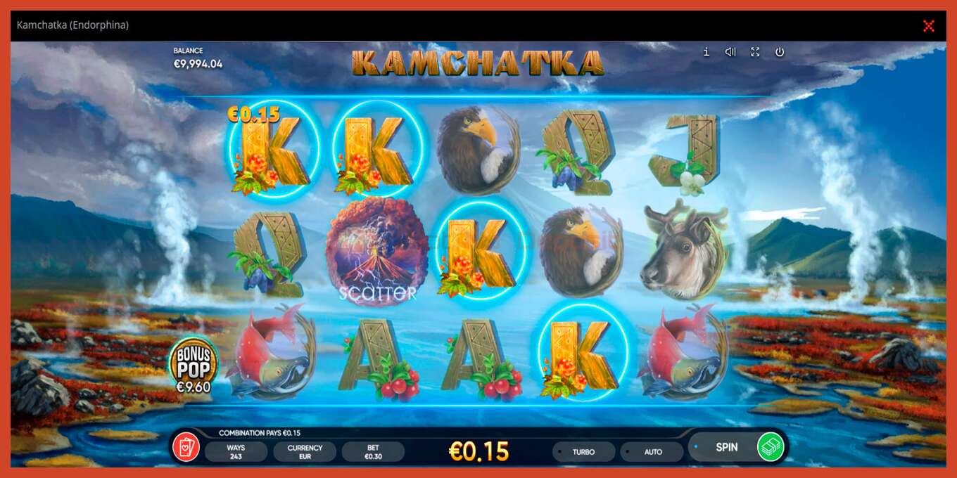 Slot screenshot: Kamchatka no deposit, number - 5