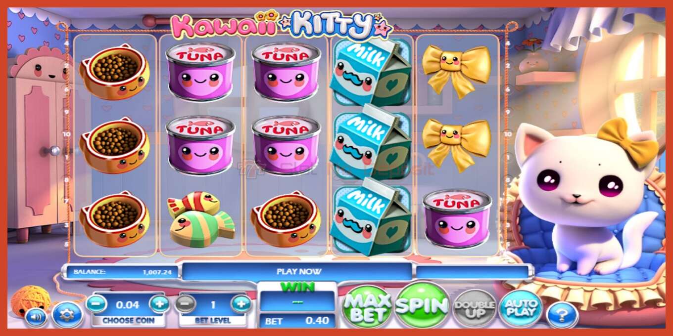 Slot screenshot: Kawaii Kitty no deposit, number - 2