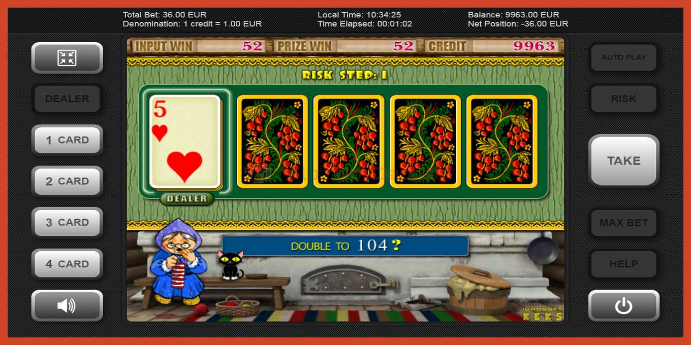 Slot screenshot: Keks no deposit, number - 3