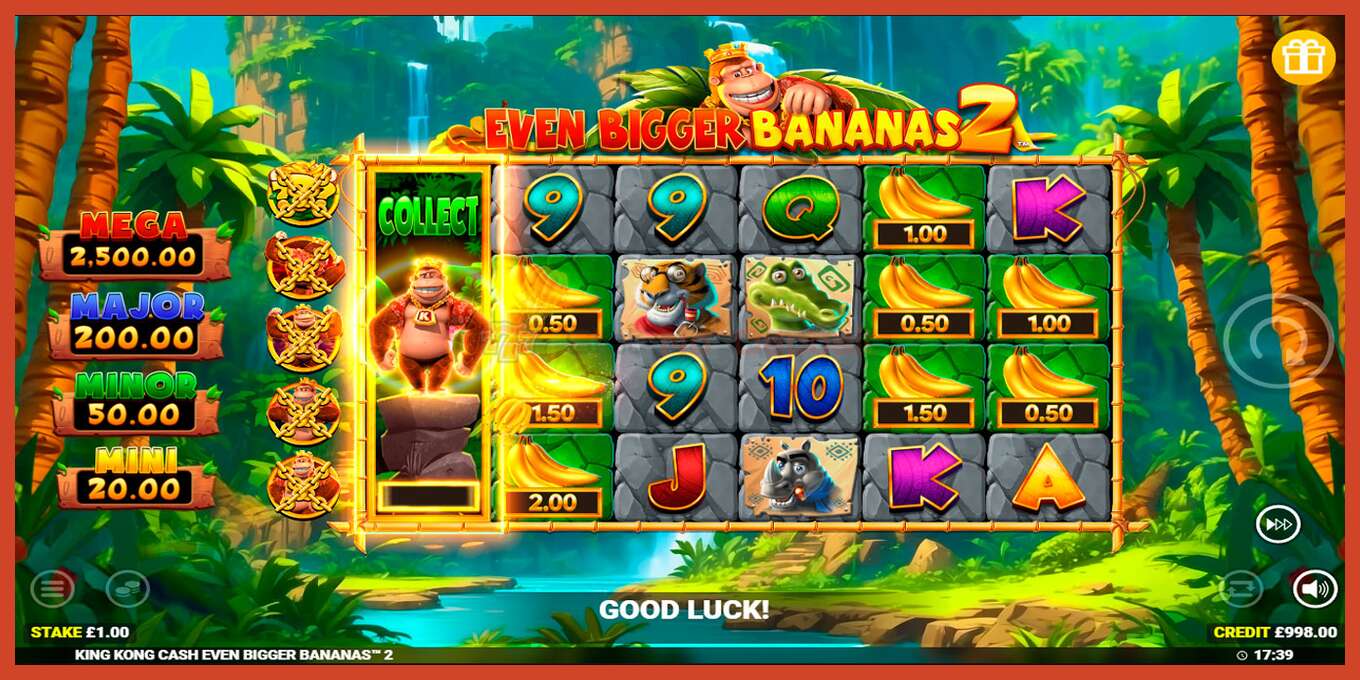 Скриншоти слот: King Kong Cash Even Bigger Bananas 2 амонат нест, рақам - 2