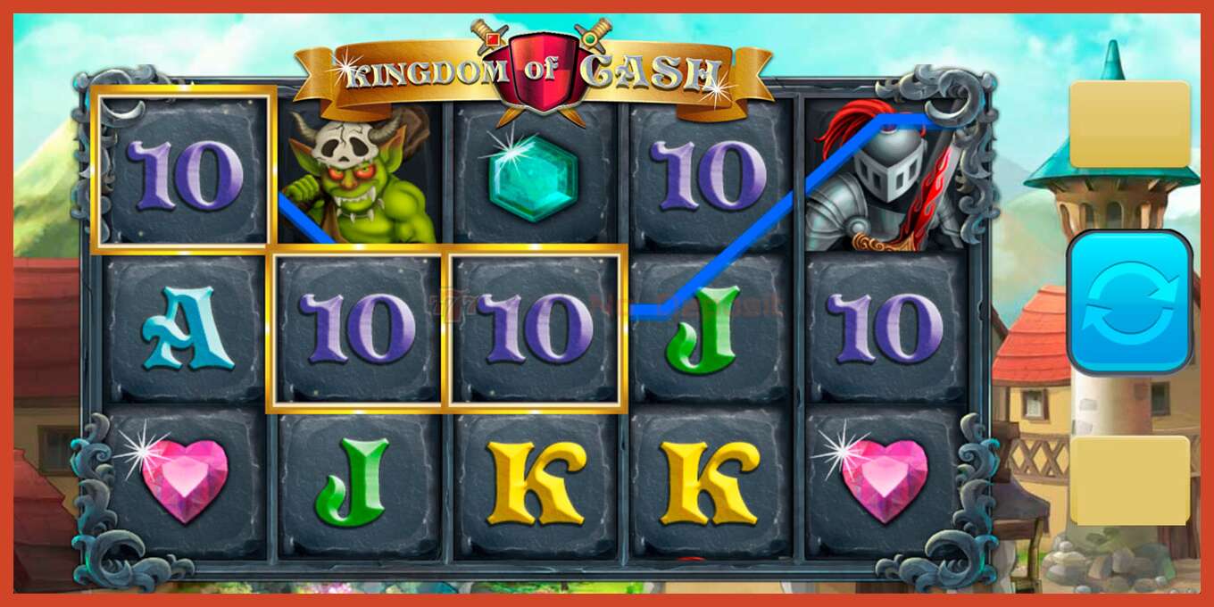 Slot screenshot: Kingdom of Cash no deposit, number - 2