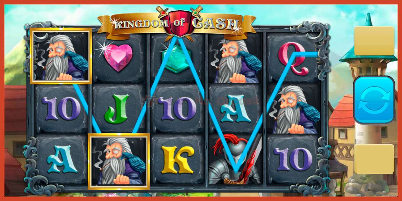 Slot screenshot: Kingdom of Cash no deposit, number - 6