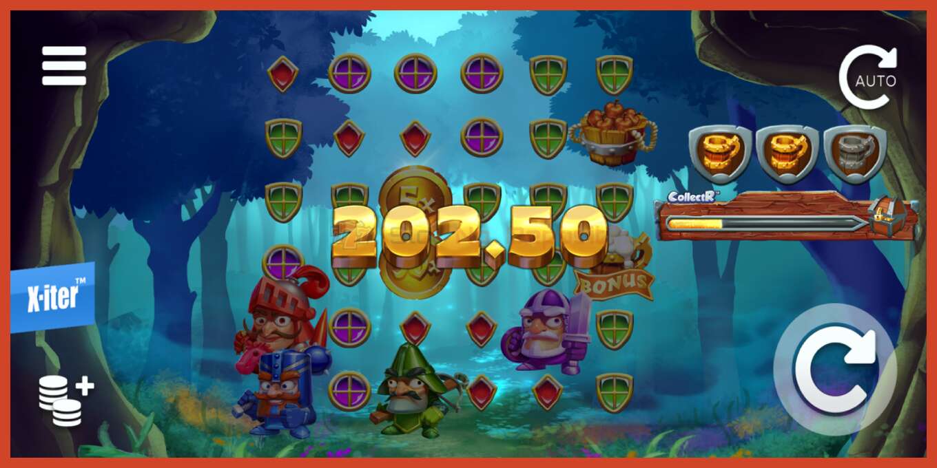 Slot screenshot: Knight Fight no deposit, number - 4