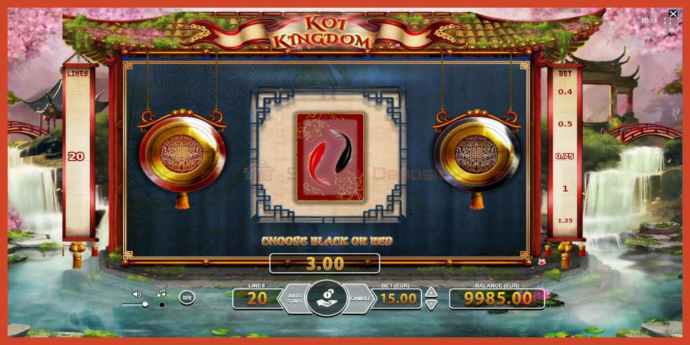 Slot screenshot: Koi Kingdom no deposit, number - 3