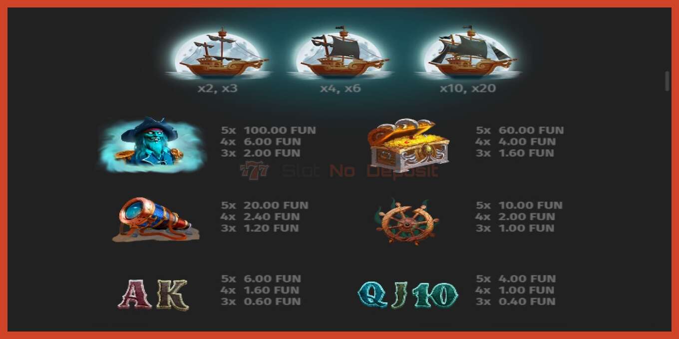 Slot screenshot: Krakens Hunger no deposit, number - 4