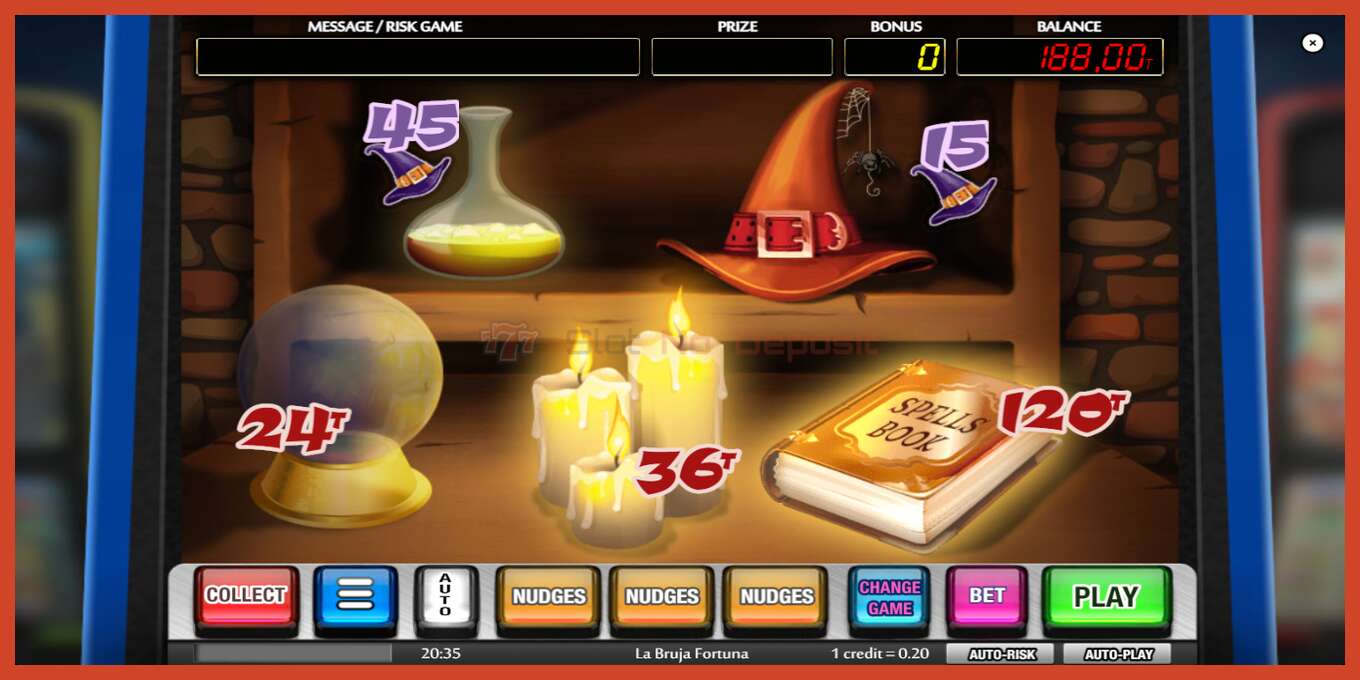 Slot screenshot: La Bruja Fortuna no deposit, number - 2