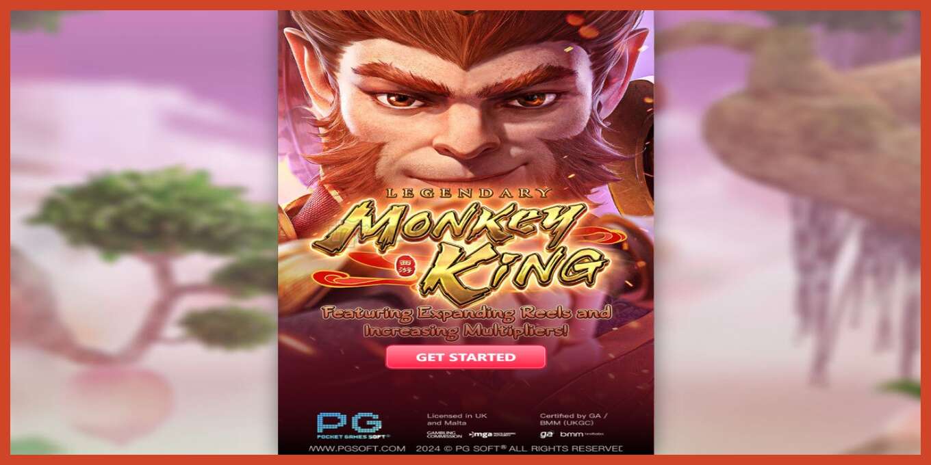 Zrzut ekranu slotu: Legendary Monkey King bez depozytu, numer - 1