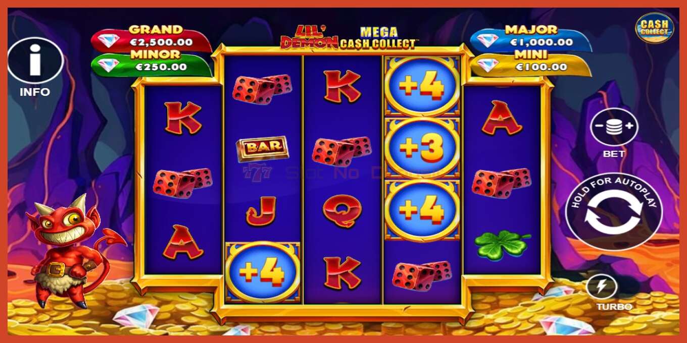 Slot screenshot: Lil Demon Mega Cash Collect bez depozita, broj - 3