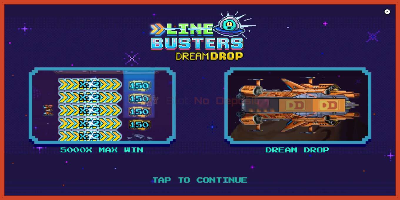 Yuva ekran görüntüsü: Line Busters Dream Drop depozito yok, sayı - 1