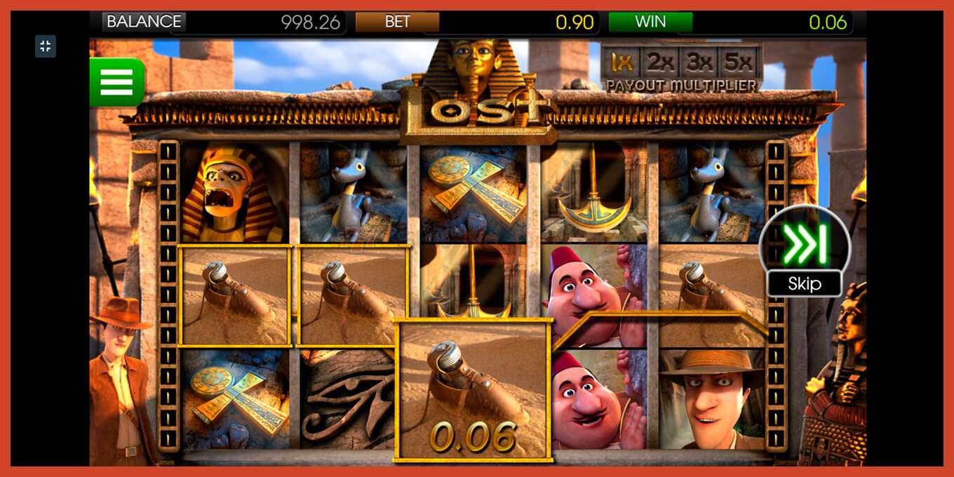 Slot screenshot: Lost no deposit, number - 2