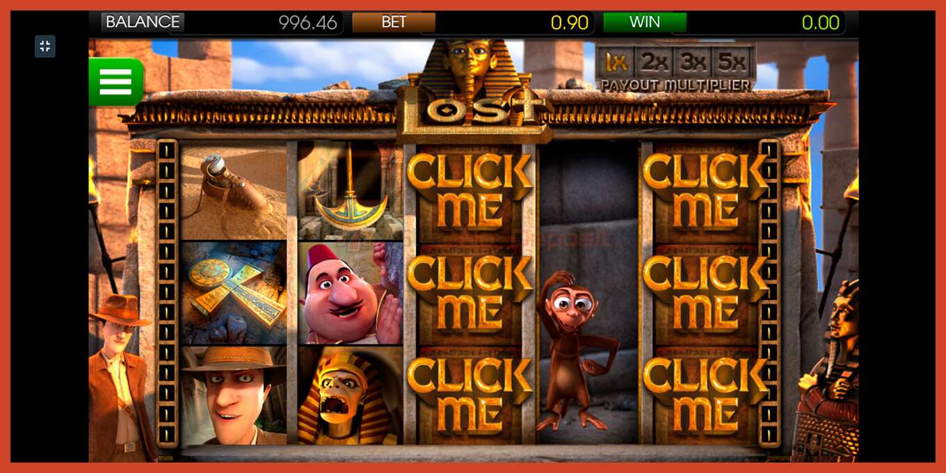 Slot screenshot: Lost no deposit, number - 3