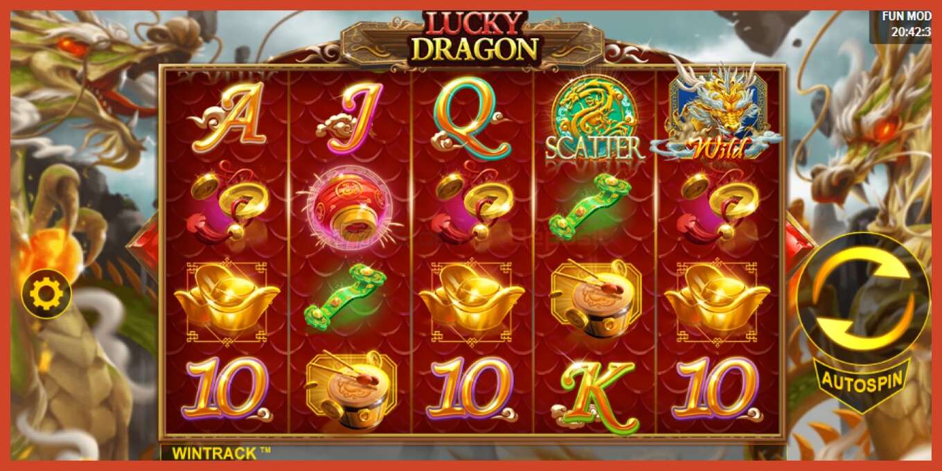 Slot screenshot: Lucky Dragon no deposit, number - 1