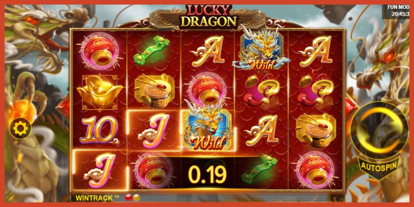 צילום מסך של חריץ: Lucky Dragon ללא פיקדון, מִספָּר - 3