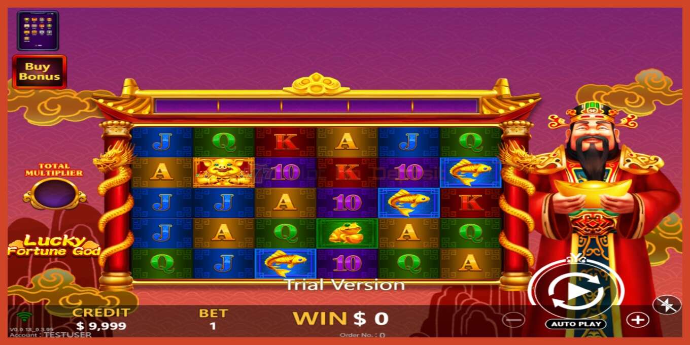 Yuva ekran görüntüsü: Lucky Fortune God depozito yok, sayı - 1