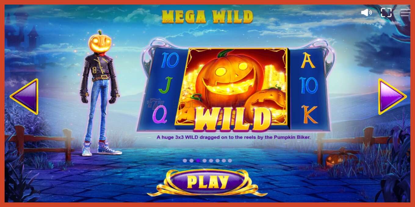 Slot screenshot: Lucky Halloween no deposit, number - 5