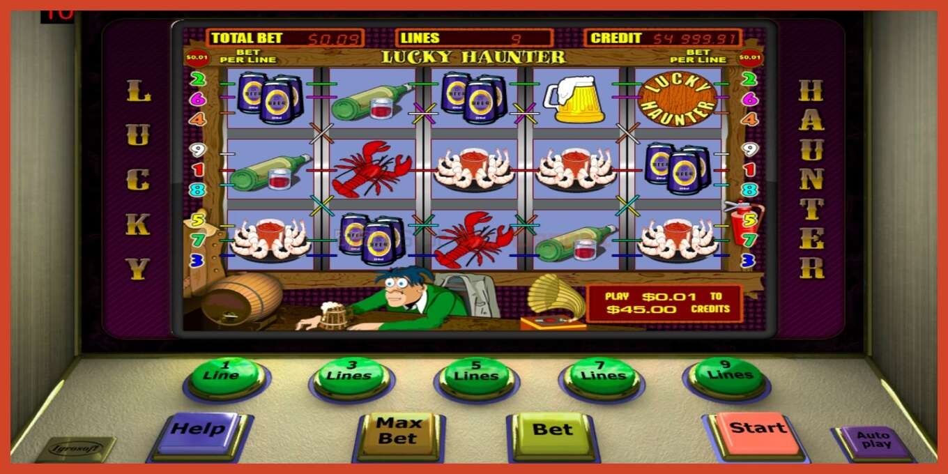 Slot screenshot: Lucky Haunter hakuna amana, nambari - 1