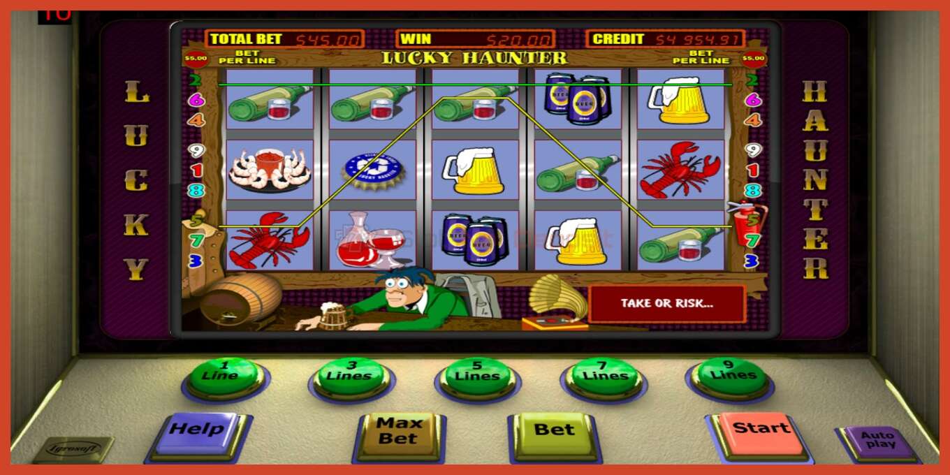 Slot screenshot: Lucky Haunter hakuna amana, nambari - 2