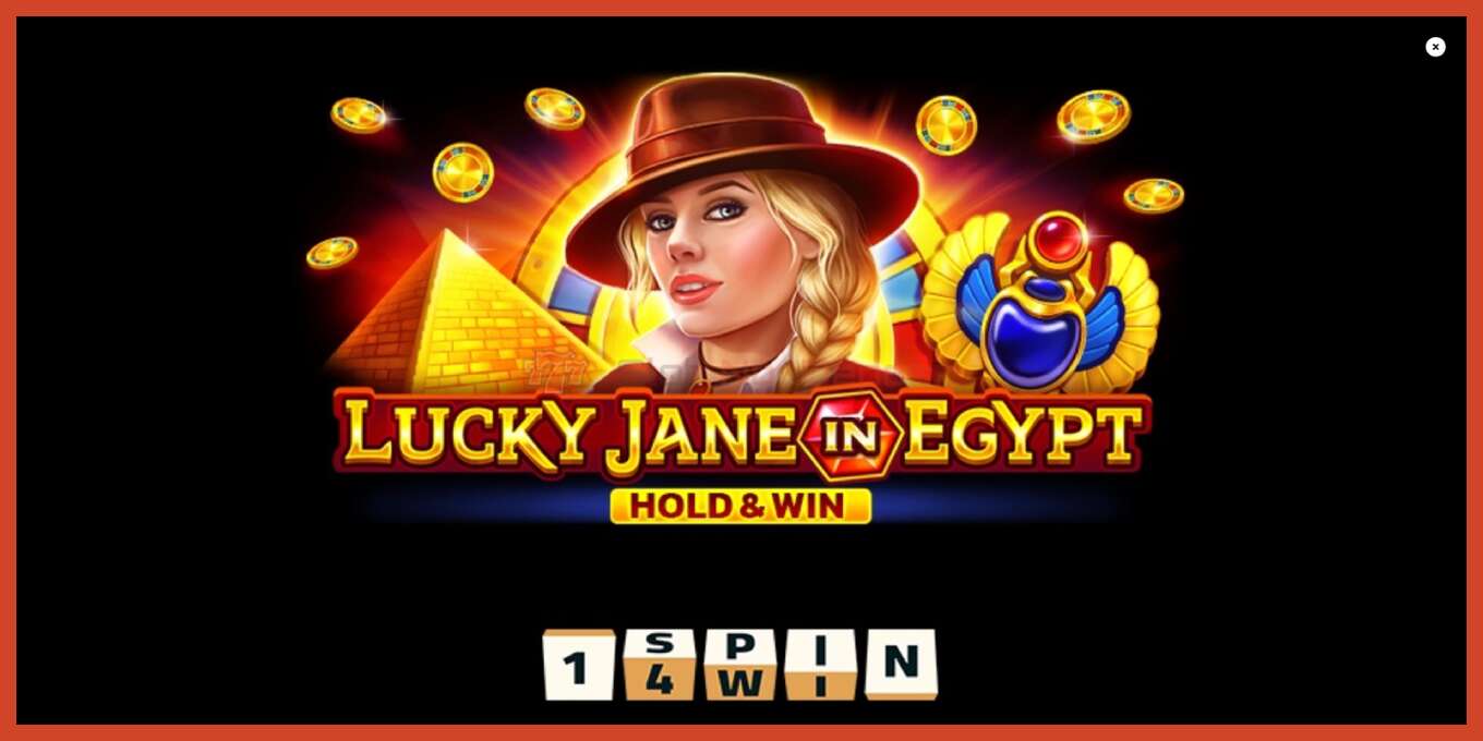 Lizdų ekrano kopija: Lucky Jane in Egypt Hold & Win jokio užstato, numerį - 1