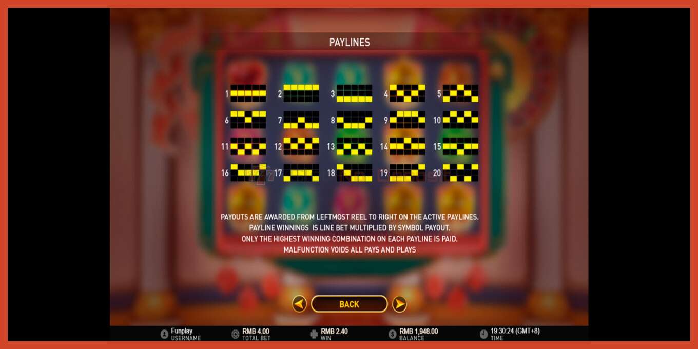 Tangkapan skrin slot: Lucky Royale tiada deposit, nombor - 7