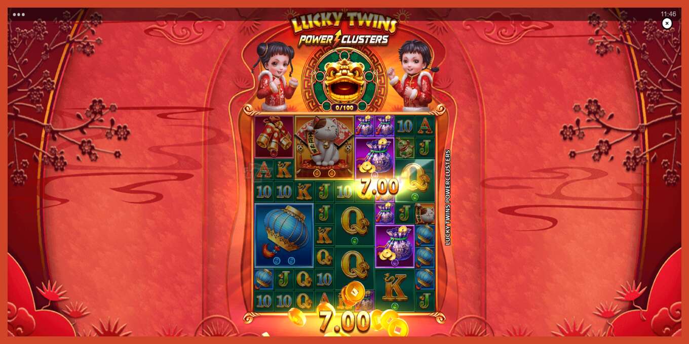 Yuva ekran görüntüsü: Lucky Twins Power Clusters depozito yok, sayı - 3