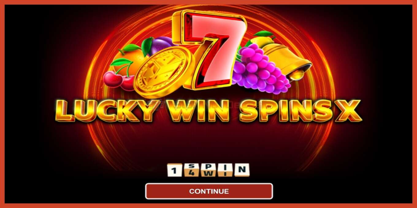 Captura de pantalla do slot: Lucky Win Spins X sen depósito, número - 1