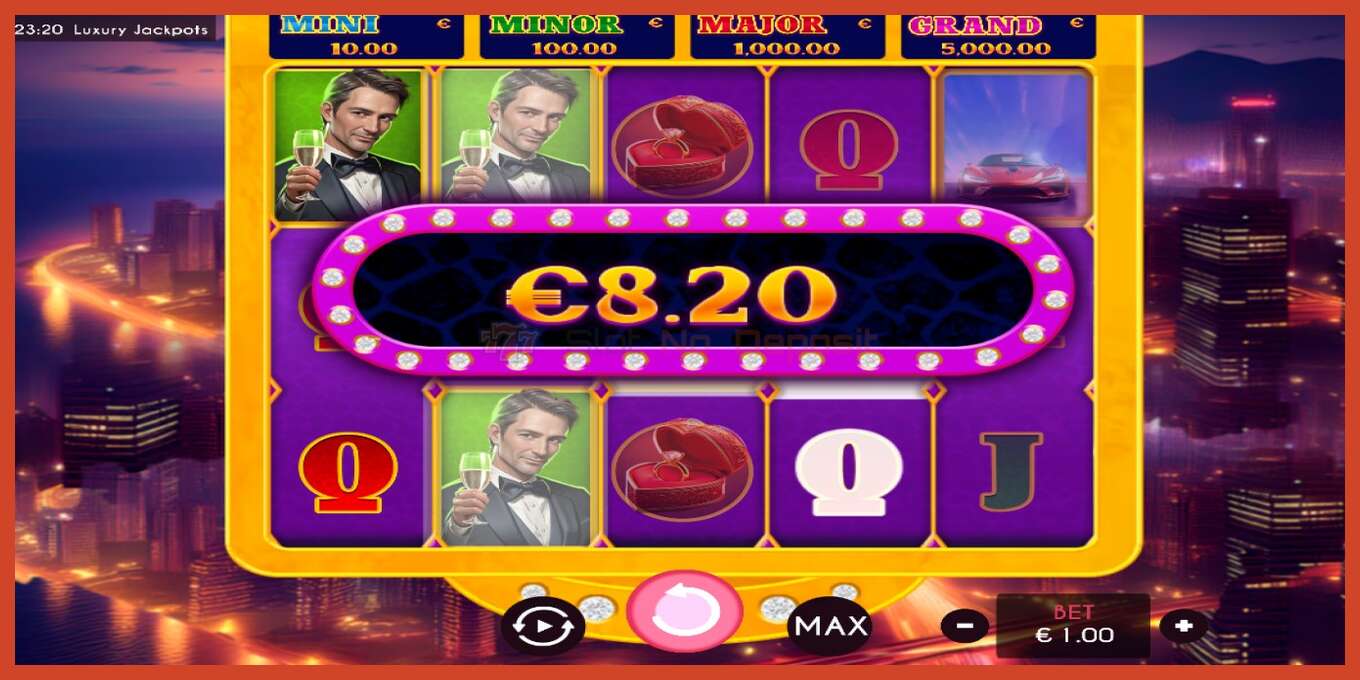 Slot screenshot: Luxury Jackpots no deposit, number - 2