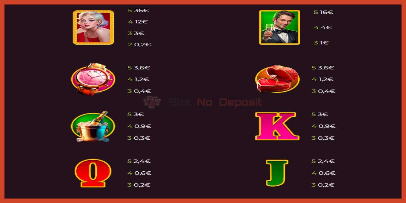 Slot screenshot: Luxury Jackpots no deposit, number - 3