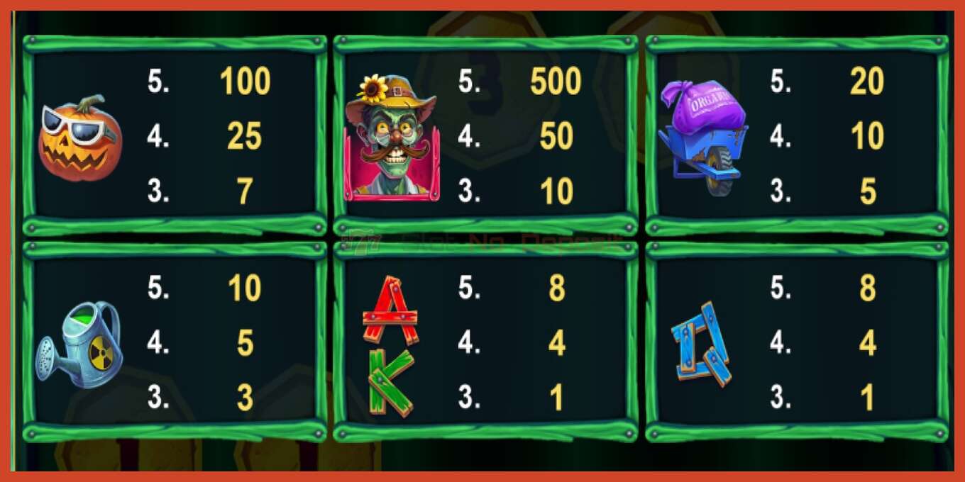 Slot screenshot: Mad Jack Hold & Win no deposit, number - 4