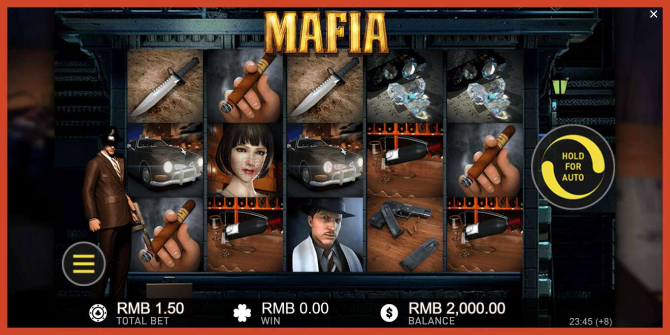 Slot screenshot: Mafia no deposit, number - 1